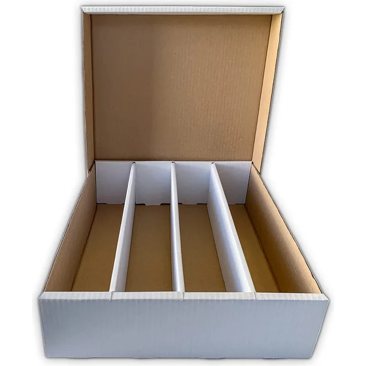 Arkero-G Storage Box Aufbewahrungsbox / Sammelkarten Kiste für 4000 Karten wie Magic, Pokemon, Yugioh Monster Papp-Karton
