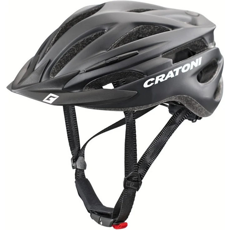 Fahrradhelm Cratoni Pacer (MTB) Gr. S/M (54-58cm) schwarz matt – Bild 3