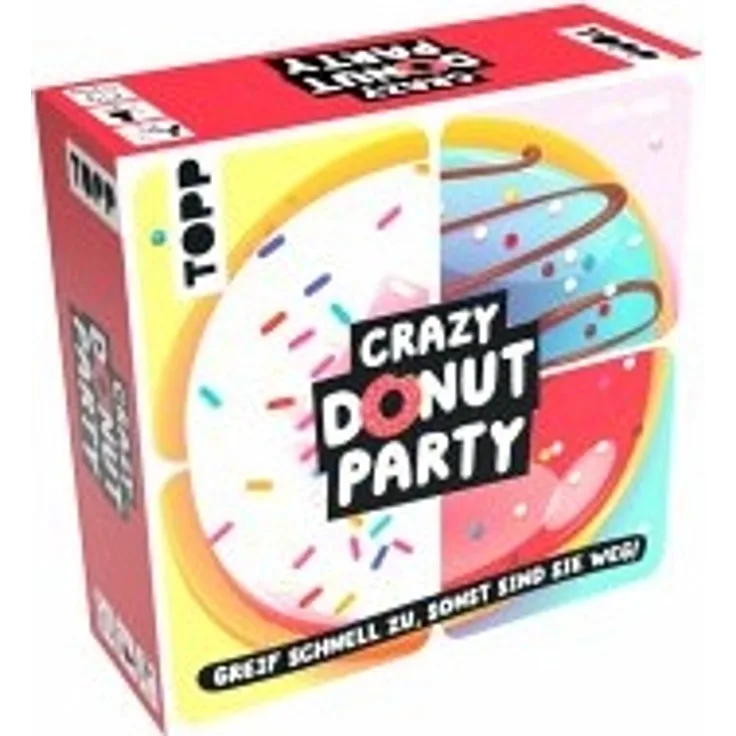 Crazy Donut Party. Greif schnell zu, sonst sind sie weg!