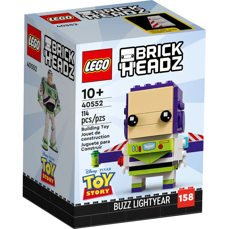 Lego BrickHeadz 40552 'Buzz Lightyear', 114 Teile, ab 10 Jahren – Bild 3