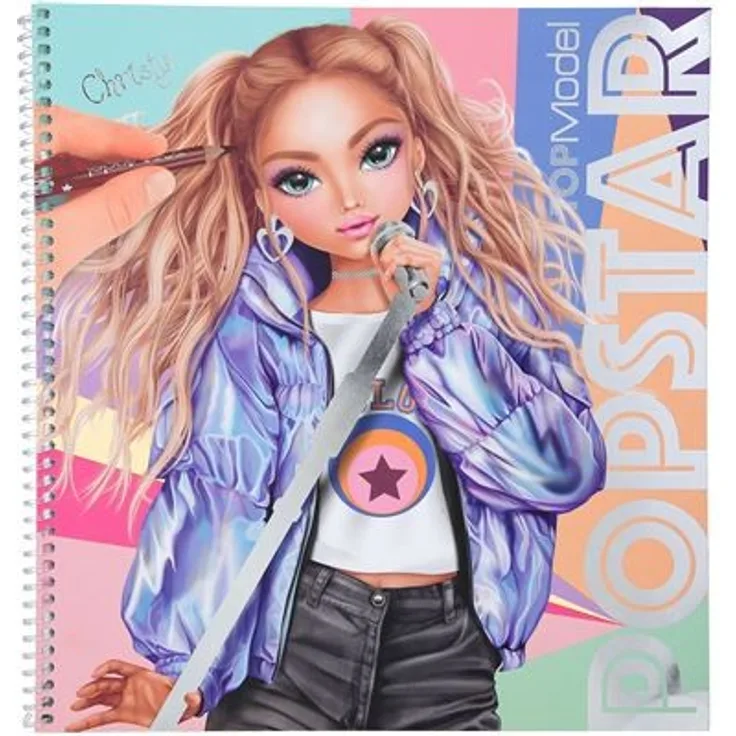 Depesche - TOPModel - Popstar Malbuch