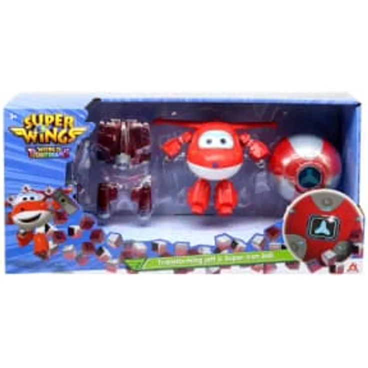 Super Wings - World Guardians - Transforming Jett und Super Iron Ball