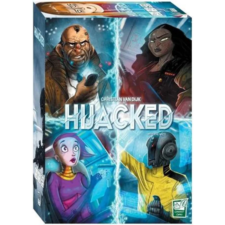 4262400850029 - Hijacked, Brettspiel, für 1-4 Spieler, ab 12 Jahren (DE-Ausgabe) – Bild 2