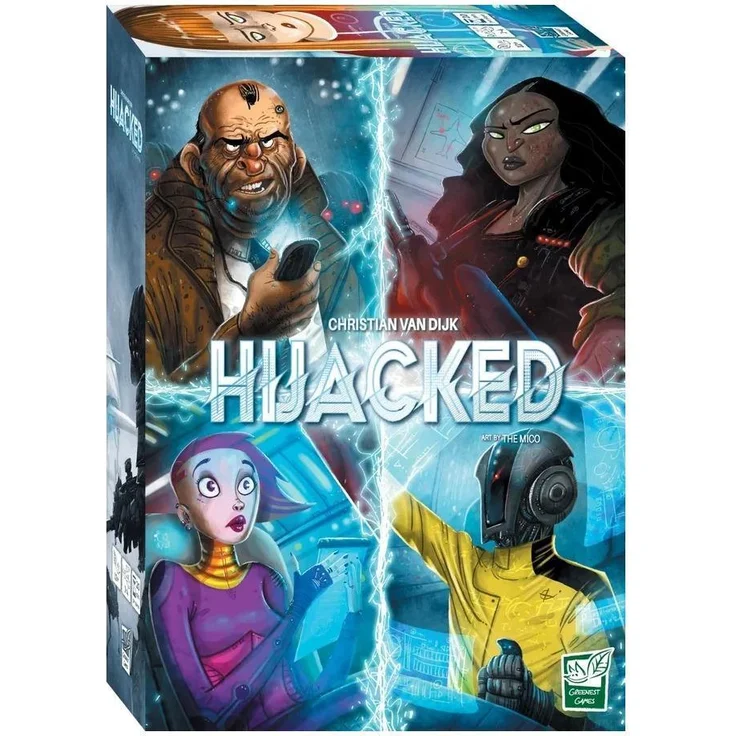 4262400850029 - Hijacked, Brettspiel, für 1-4 Spieler, ab 12 Jahren (DE-Ausgabe) – Bild 1