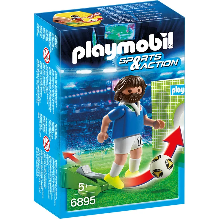 PLAYMOBIL - Fußballspieler Italien 6895 – Bild 1