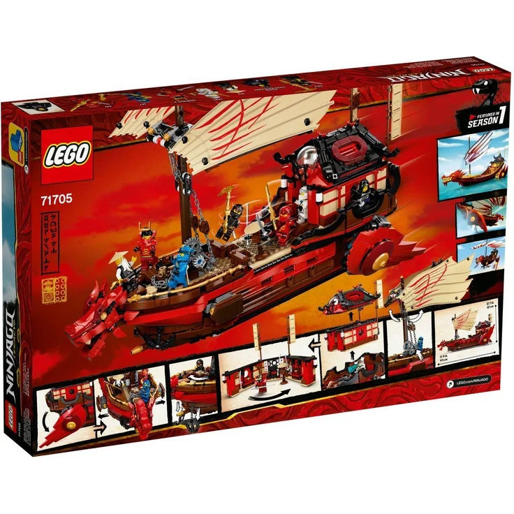 LEGO Ninjago 71705 'Ninja-Flugsegler', 1781 Teile, ab 9 Jahren – Bild 7