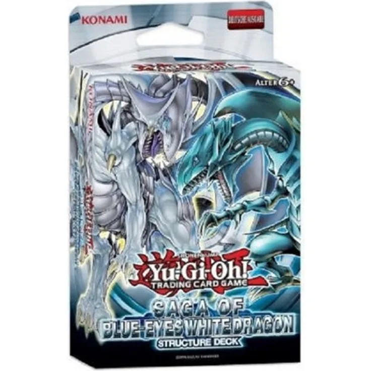 Yu-Gi-Oh! Structure Deck Saga of Blue Eyes White Dragon - Unlimited Edition (englisch)