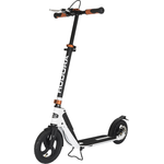 HUDORA 14035 'BigWheel Air 230 Dual Brake' Scooter, höhenverstellbar bis 106,5 cm, klappbar, max. belastbar bis 120 kg, orange/schwarz/weiß - Preisvergleich