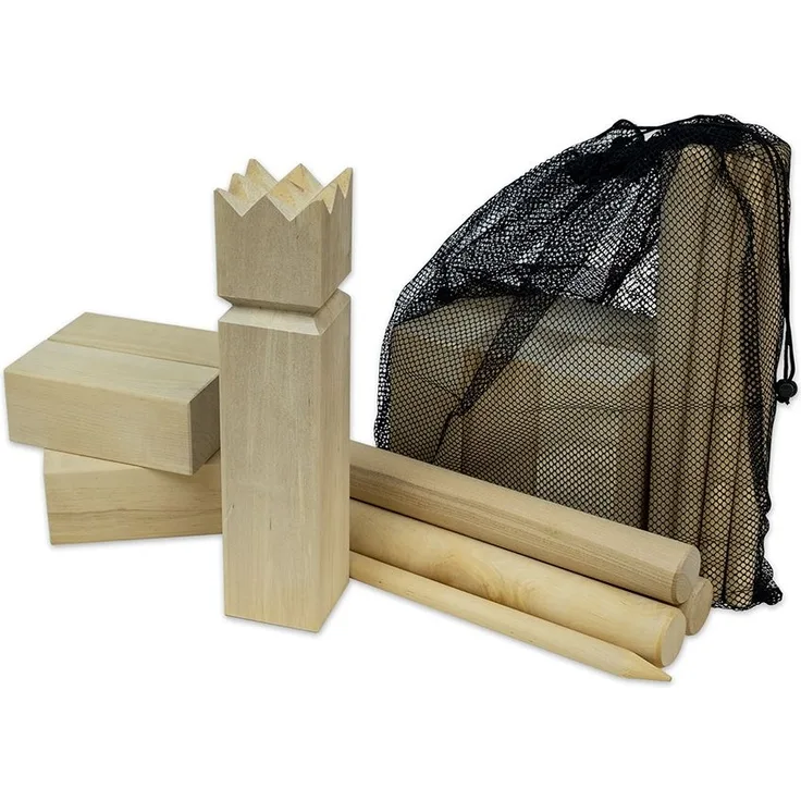 Wikinger Schach Basic, Birkenholz | Carromco