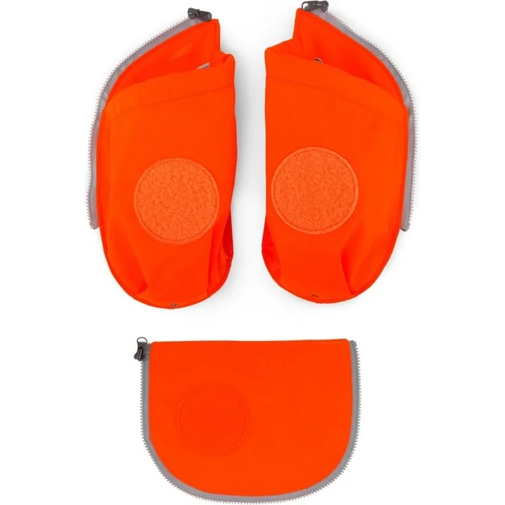 ergobag Cubo Sicherheitsset Seitentaschen 3tlg. orange