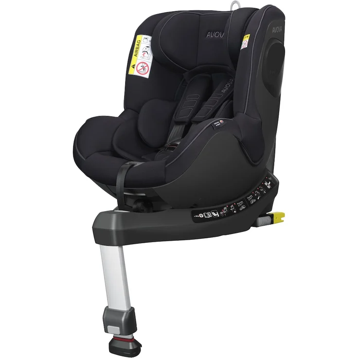 Avova Sperber-Fix 61 Reboard Kindersitz Pearl Black – Bild 1