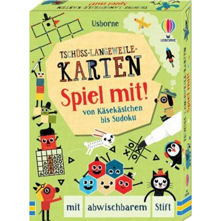 Tschüss-Langeweile-Karten: Spiel mit!
