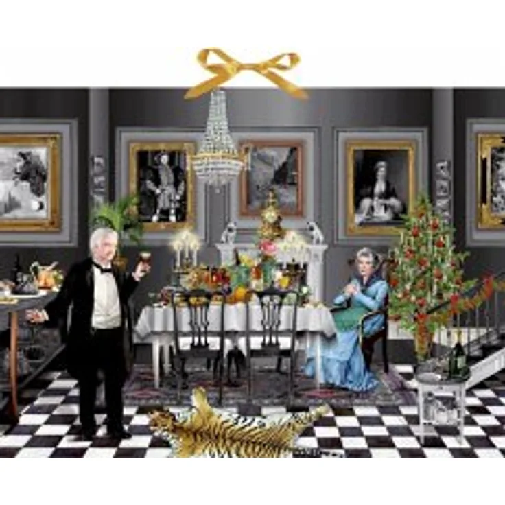 Zettelkalender - Christmas Dinner for One