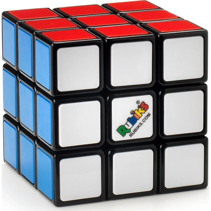 Rubik's 6063336 Original Farb-Matching Puzzle, Klassischer Problemlöserwürfel Verpackung, Einzelbett, Rubiks Cube 3x3 (Eco) – Bild 1