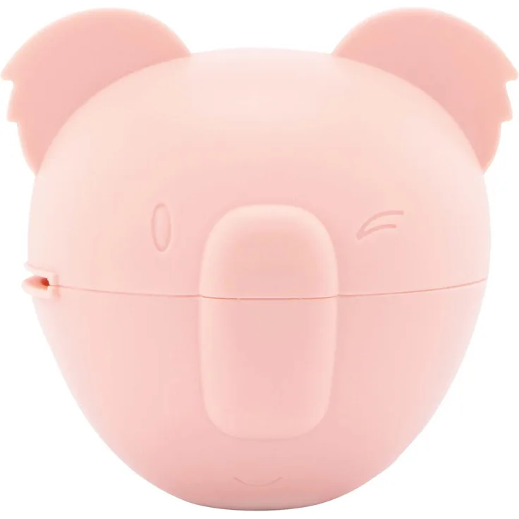 Nuby - Koala Saugerbox – Schnullerbox baby für Unterwegs - Mit Schlitzes für Schnullerkette – Schnuller sterilisieren in Mikrowelle – BPA-frei - Rosa – 0m+