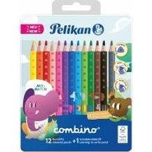 Bild für Pelikan Bunstifte Combino 12+1