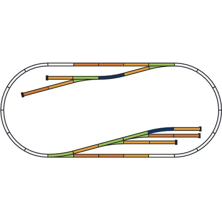 H0 Piko A-spor 55330 Udvidelsessæt 1 Set