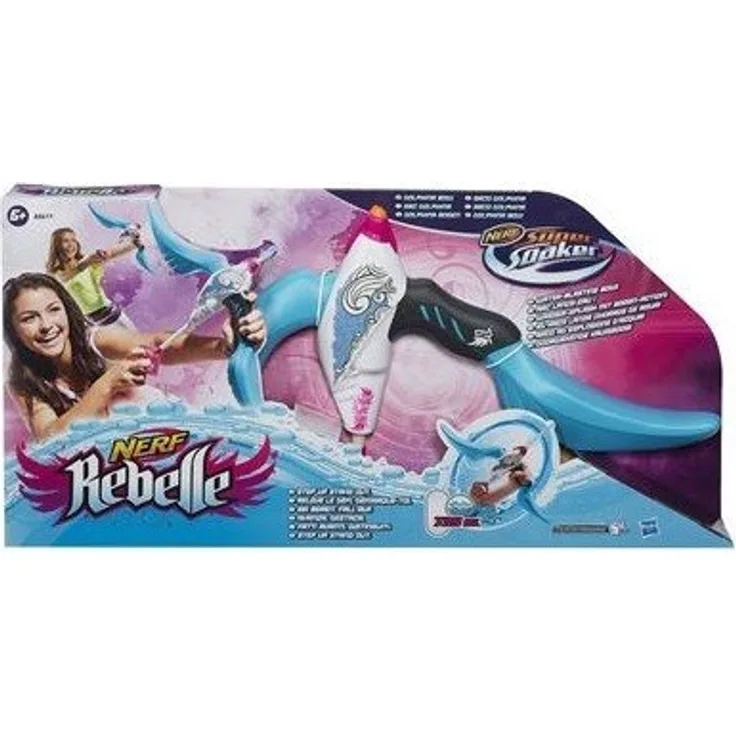 Hasbro - Nerf Rebelle Super Soaker Dolphina Bow