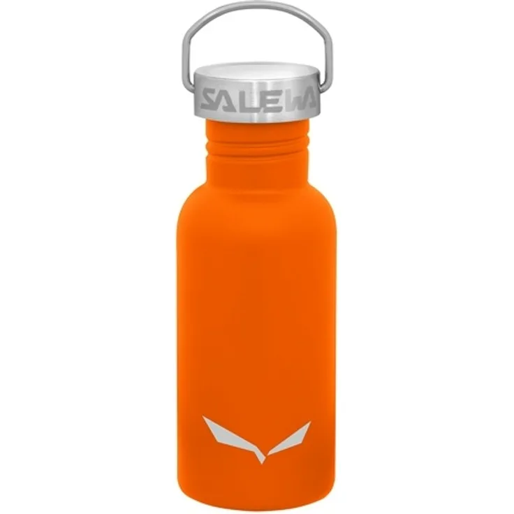 Salewa Aurino Stahl Trinkflasche 500ml Orange