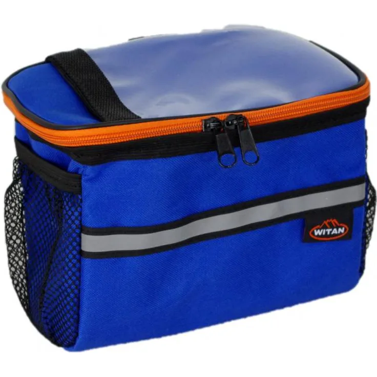 LENKERTASCHE Fahrradtasche Fahrrad Handyhalterung Navigationshalterung Blau