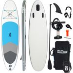 TrutzHolm SUP Board Stand Up Paddle Board Surfboard 320 x 84 x 15cm 3 Finnen aufblasbar Komplettset - Preisvergleich