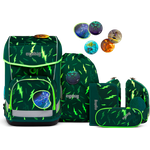 ergobag Cubo Light Schulranzen-Set 6-tlg. Bärtastisch