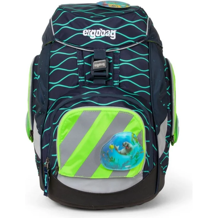 ergobag SICHERHEITSSET mit Reflektorstreifen grün - Preisvergleich – Bild 1