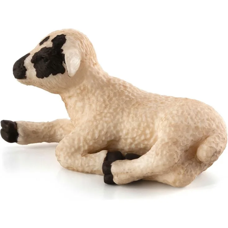 Animal Planet Lamm schwarz-gesichtig liegend