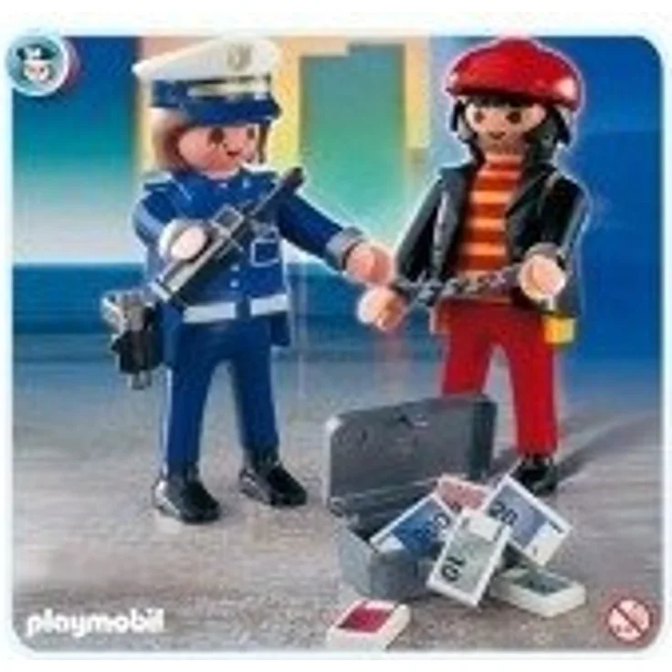 PLAYMOBIL - Geldräuber-Festnahme 4268