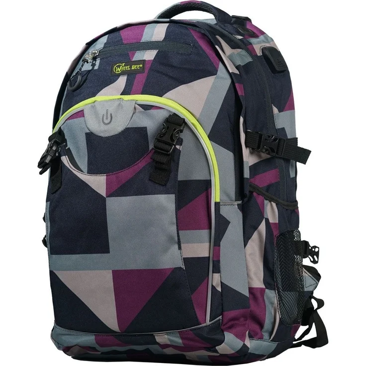 LED-Backpack Generation Z - Design: Puzzle – Bild 1