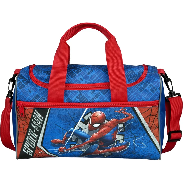 SPIDERMAN Schulranzen 1. Klasse 9-teiliges Set mit Sporttasche – Bild 5