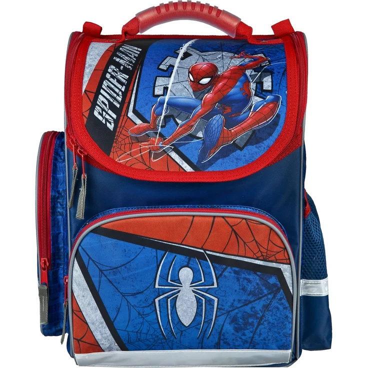 SPIDERMAN Schulranzen 1. Klasse 9-teiliges Set mit Sporttasche – Bild 2