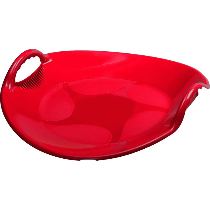 Kunststoff Rutscher Alpen Ufo rot 59x57,5x10 cm