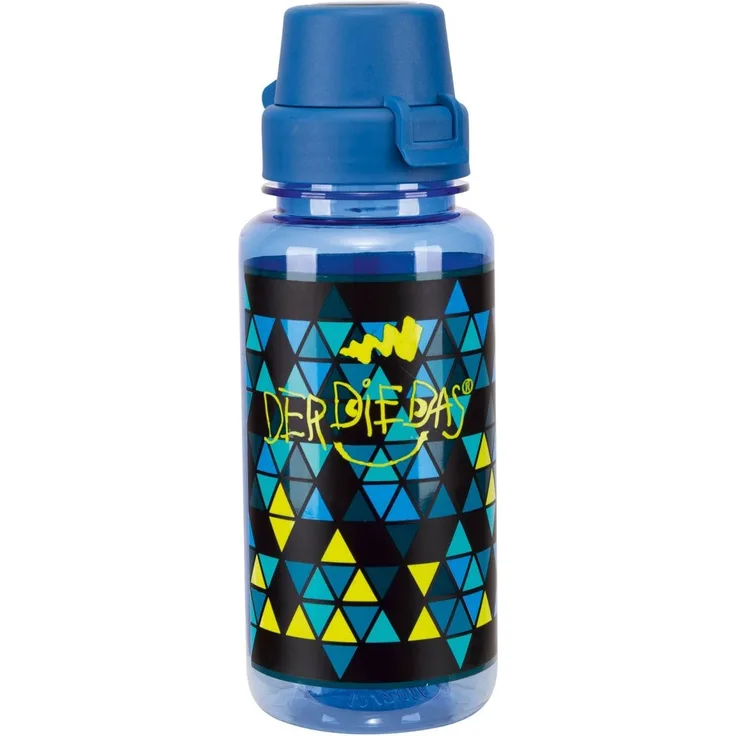 DerDieDas TRINKFLASCHE blau