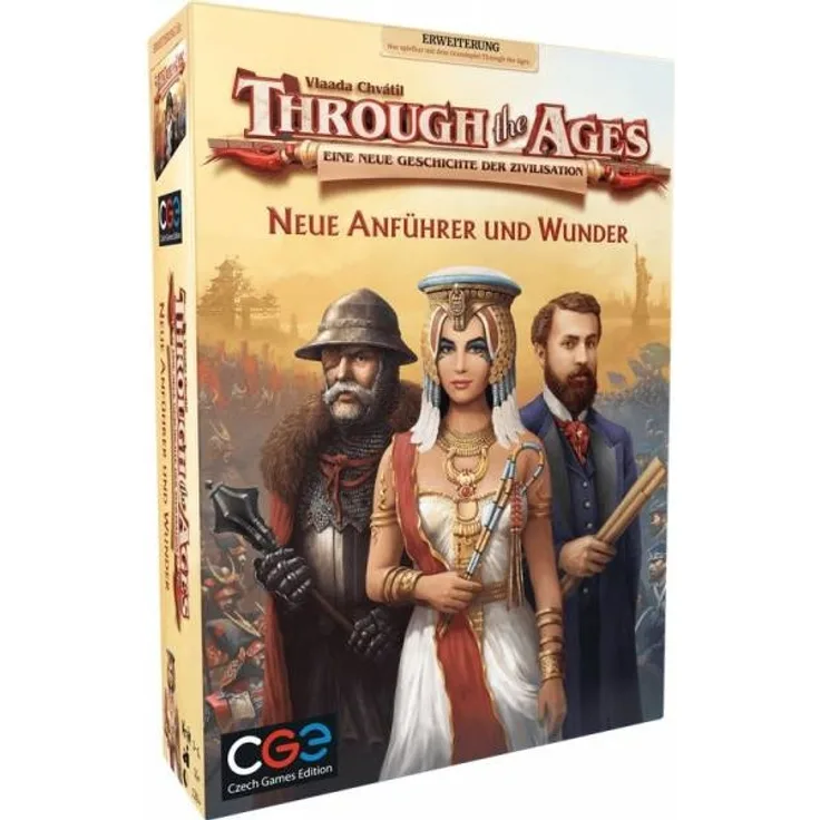 Czech Games Edition Through the Ages - Neue Anführer und Wunder - Erweiterung