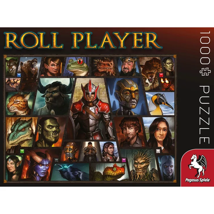 Puzzle Motiv Roll Player, 1.000 Teile