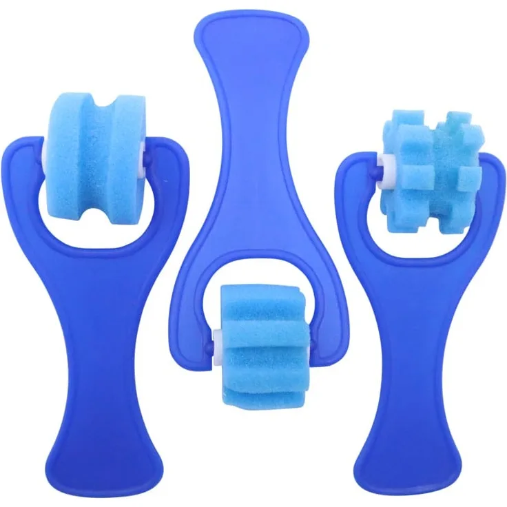 Eduplay Musterroller 2,5 cm 3er Set blau