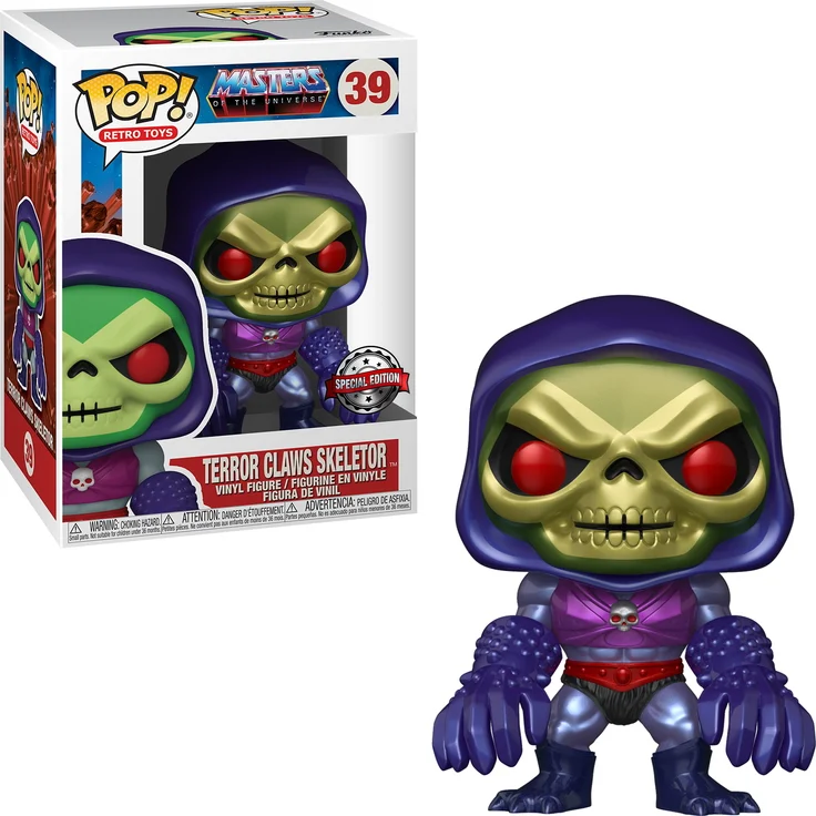 Masters of the Universe - Terror Claws Skeletor 39 Special Edition - Funko Pop! - Vinyl Figur – Bild 2