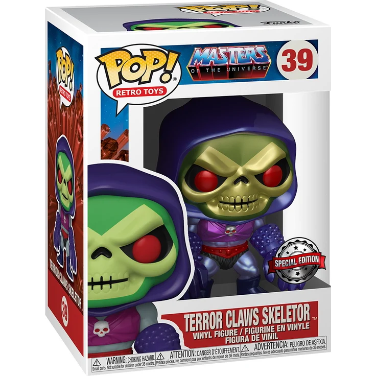Masters of the Universe - Terror Claws Skeletor 39 Special Edition - Funko Pop! - Vinyl Figur – Bild 1