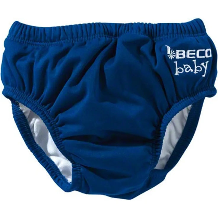 BECO Baby Aqua-Windel Slipform mit Gummibündchen, Schwimmhilfe, Größe XXS, Blau