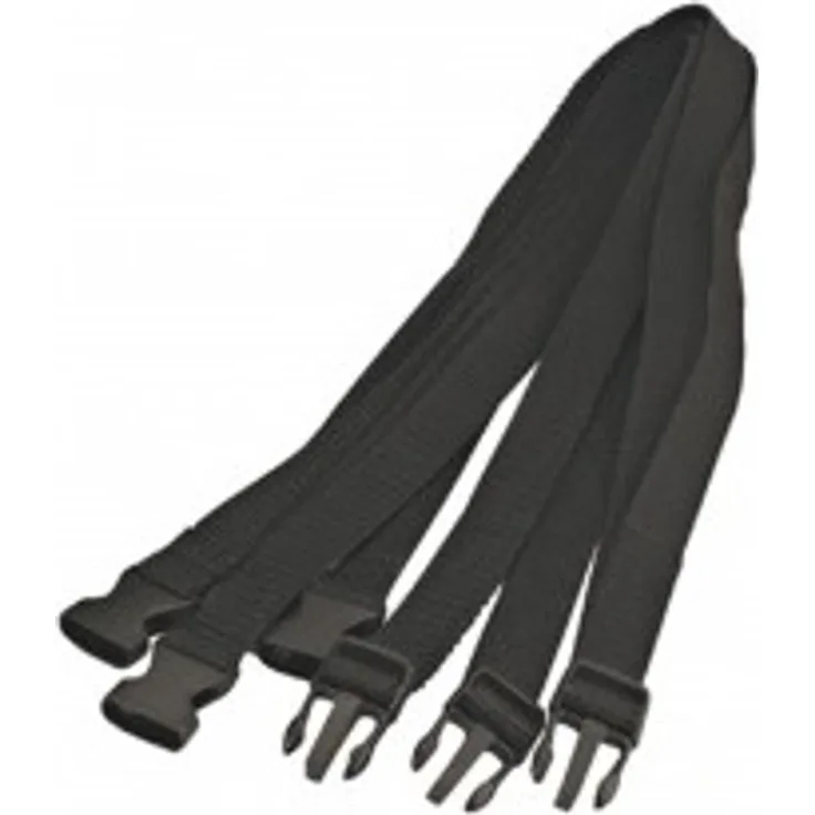 Weber BS. 04. 090. 00 Befestigungsgurt für Babyschale, schwarz (3er Pack)