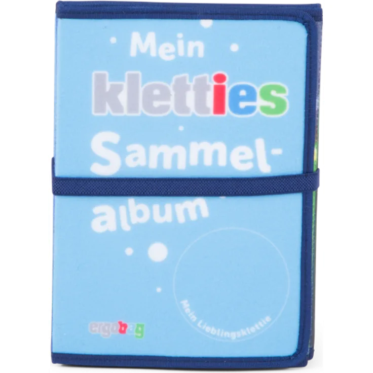 ergobag Kletties Sammelalbum Blau