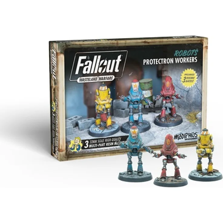 Fallout Wasteland Warfare - Robots: Protectron Workers