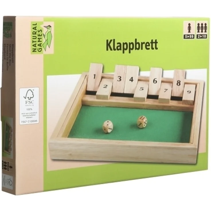 Natural Games Klappbrett 27x19 cm