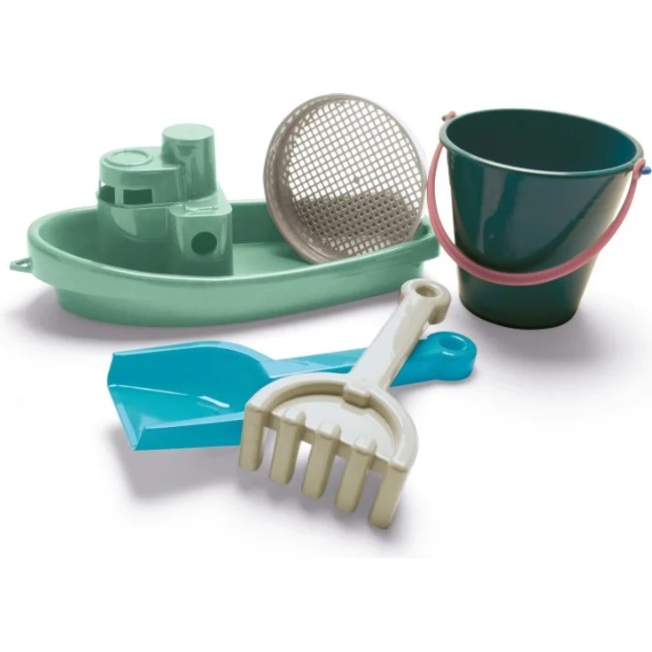 Dantoy Blue Marine Boot und Sandspielzeug Set 5-teilig – Bild 1
