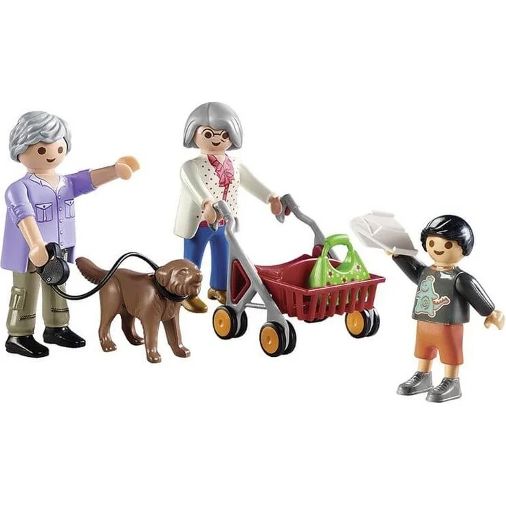 PLAYMOBIL City Life 70990 'Großeltern mit Enkel', 14 Teile, ab 4 Jahren – Bild 2