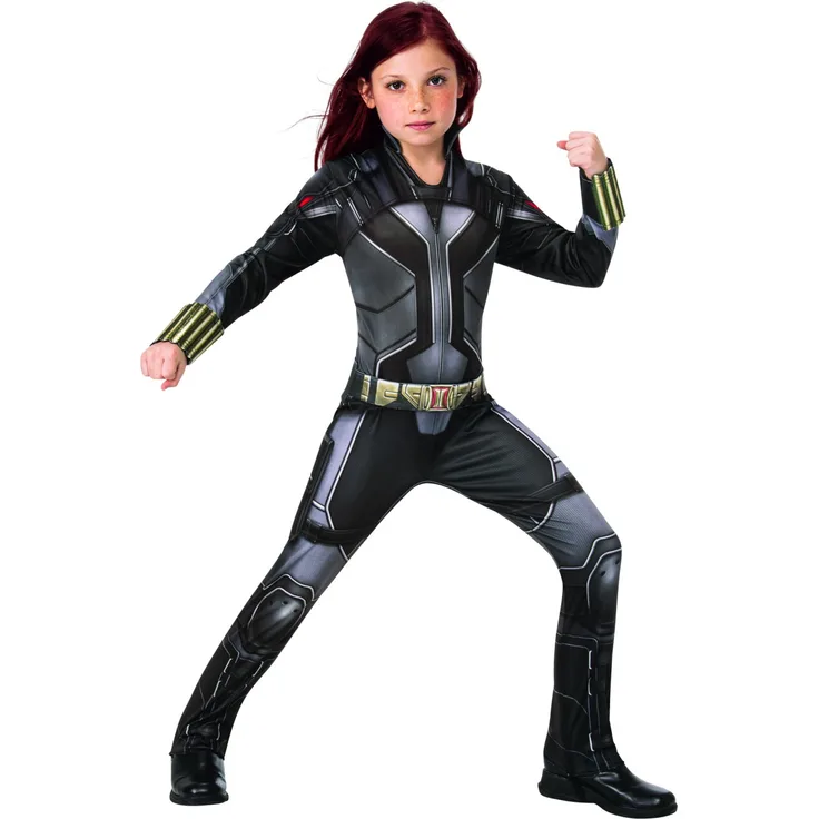 Rubies 3702134 - Black Widow, Marvel Avengers Kinder Kostüm