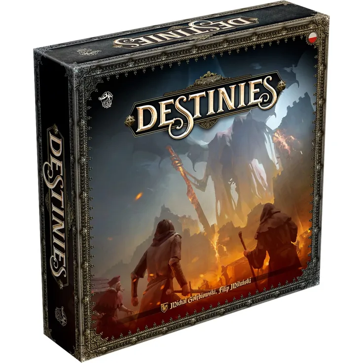 Lucky Duck Games, Destinies, Board Game, 1 to 3 Players, Ages 14+, 90 to 150 Minute Playing Time