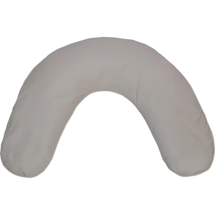 Theraline Nackenkissen mittel inkl. Bezug Grau Bamboo Mikroperlen – Bild 1