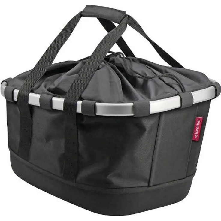 KLICKfix Fahrradkorb Bikebasket GT schwarz mit UniKlip H 27 x L 42 x B 33cm